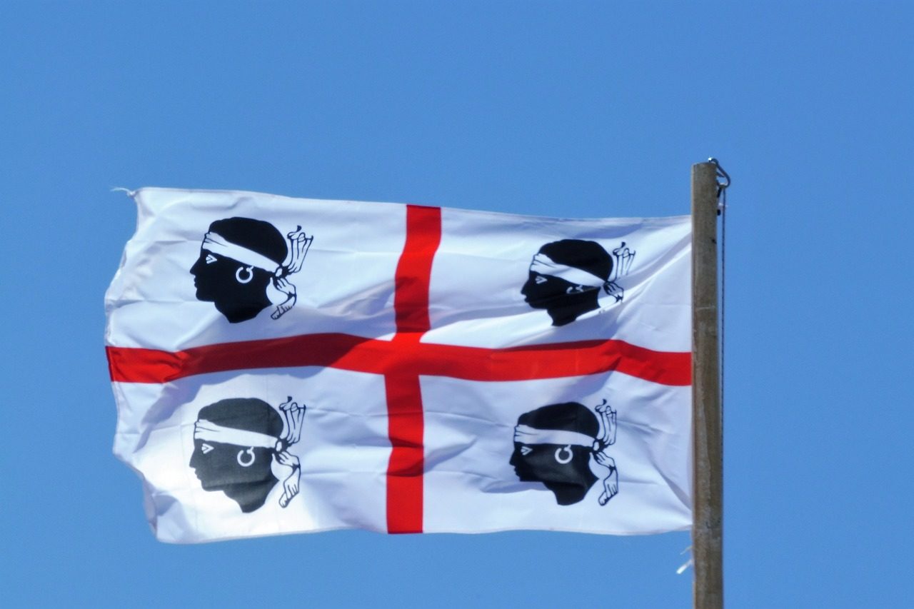 La bandiera dei quattro mori.